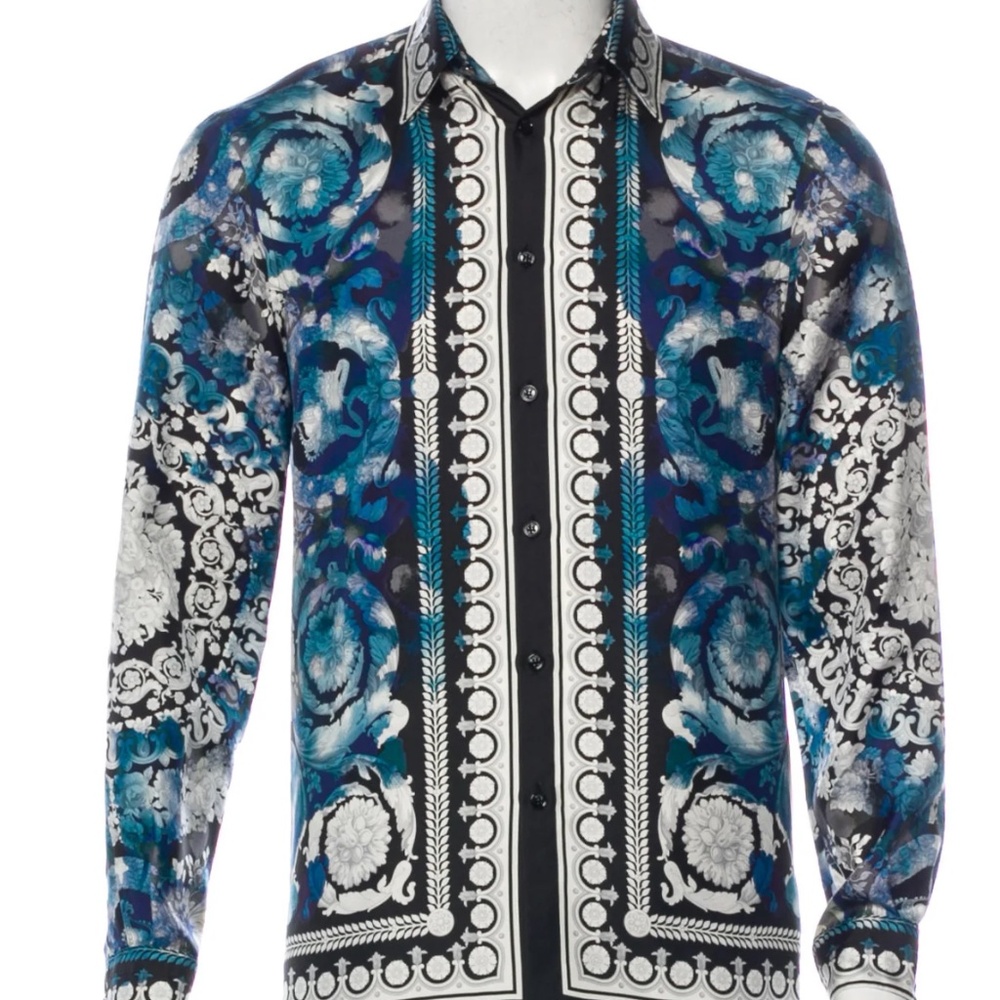 WANTED: VERSACE MEN'S 2016 SILK SHIRT